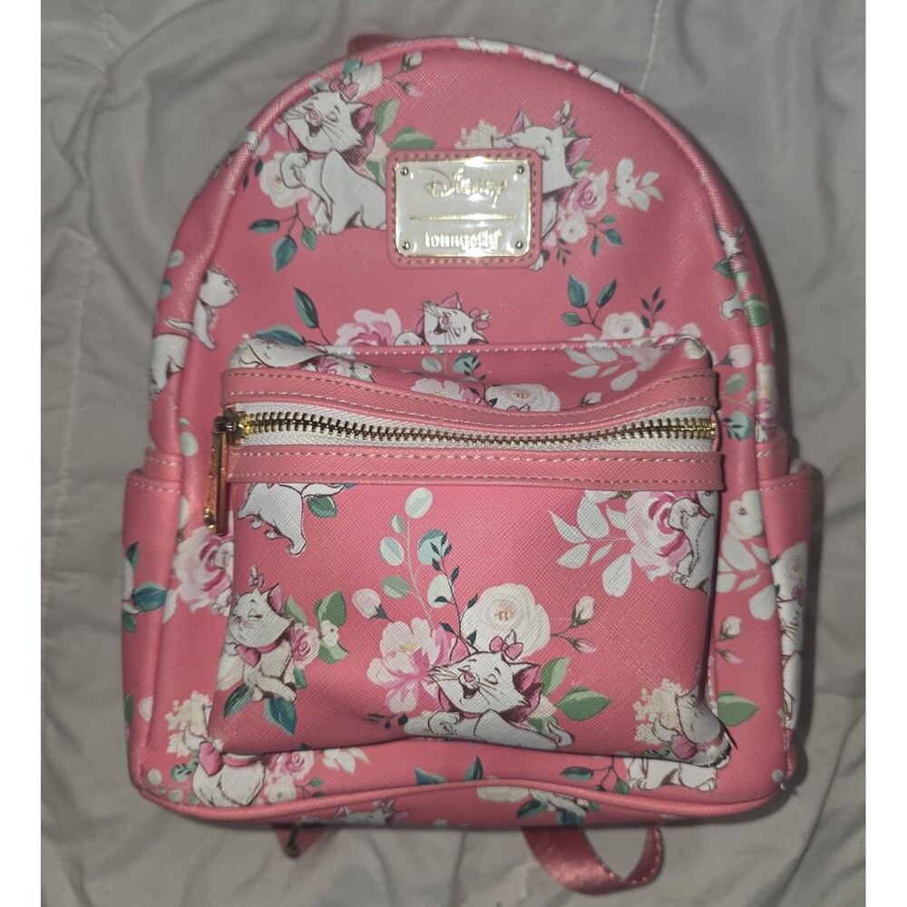 Loungefly Disney aristocrats Marie mini backpack bookbag purse tote bag!